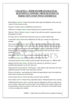 Cfa Level 1 - Fixed Income Exam Actual Questions & Answers &vert; From Question To Perfection&vert; Study With Confidence&excl;