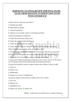 Hartman's Cna Final Review &lpar;For Final Exam&rpar; Exam &vert; From Question To Perfection&vert; Study With Confidence&excl;