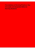 Foundations of Nursing Practice&colon; Key Concepts and Essential Skills for Nursing Students