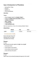 LING 301 Quiz&colon; Introduction to Phonetics &vert; Score 28&sol;30 &vert; Liberty University