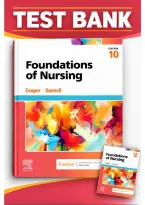 Test Bank&colon; Foundations Of Nursing 10Th Edition &vert; Cooper And Gosnell  &vert; 100&percnt; Verified &vert; A&plus; Guarantee