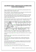 Aqa Physics Paper 1 &vert; From Question To Perfection&vert; Study With Confidence&excl;