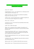Court Interpreter Exams Questions and Answers with Complete Solutions Verified Questions with 100 Correct Answers Graded A