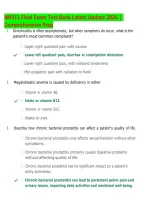 NR 511 Final Exam Study Guide 2026 &vert; Family Nurse Practitioner Review & Practice Questions