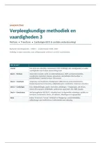 Samenvatting Verpleegkundige Methodiek 3 &vert; Perfusie&comma; Transfusie&comma; Cardiologie &vert; VIVES &vert; 2026&sol;27