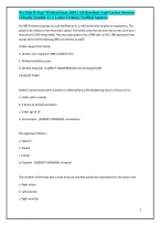 Nys Emt B State Written Exam 2024 &vert; All Questions And Correct Answers &lpar;Already Graded A&plus;&rpar; &vert; Latest Version &vert; Verified Answers&NewLine;
