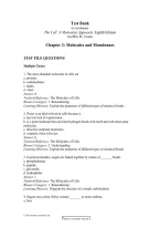 The Cell&colon; A Molecular Approach&comma; 8th Edition by Geoffrey M&period; Cooper Chapter 2&colon; Molecules and Cells