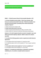 Nu 518 Advanced Nursing Assessment 2026 Questions With Verified &NewLine;Answers Detailed Rationales Graded A&plus; 
