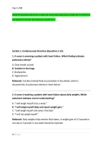 Understanding Medical-Surgical Nursing 2026 Questions With Verified &NewLine;Answers Detailed Rationales Graded A&plus; 