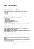 BIOD 152 final exam 2026&sol;2027 &ndash; Questions and Answers &vert; Complete Verified Answers &NewLine;