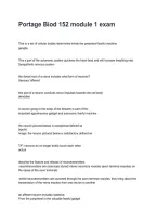 Portage Biod 152 module 1 exam 2026&sol;2027 &ndash; Questions and Answers &vert; Complete Verified Answers &NewLine;