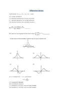 Engineering Mathematics &ndash; Calculus&comma; Differential Equations&comma; Transforms&comma; Complex Analysis&comma; Probability&comma; and Linear Algebra&colon; Practice Questions