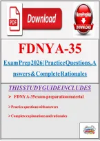 FDNY A-35 Exam Prep 2026 &vert; Practice Questions&comma; Answers & Complete Rationales