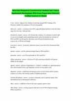 Molecular Diagnostics Fundamentals Methods and Clinical Applications Buckingham 2019 Exam with correct Answers