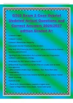 G202 Exam 2 Case Debrief&NewLine;Updated Actual Questions and&NewLine;Correct Answers 2026&sol;2027&NewLine;edition Graded A&plus;&NewLine;Unilever's Logo&equals;&NewLine;Unilever's Values&NewLine;Unilever's Stakeholder Hierarchy&NewLine;Consumers-Society-Employees-Shareholders&NewLine;How were USLP hiera