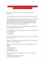 Equipment for Respiratory Care Volsko 2026 Exam with correct Answers