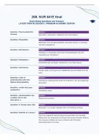 NUR 641E final&NewLine;Exam-Ready Questions and Answers&NewLine;LATEST UPDATE 2026&sol;2027 &vert; PREMIUM ACADEMIC EDITION