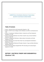 LADWP Electric Distribution Mechanic Trainee Exam Questions and Answers &lpar;Study Guide&rpar;
