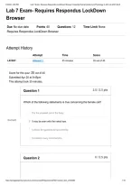 BIO 152 Essential Human Anatomy & Physiology II Lab 7 Exam Questions with 100&percnt; Correct Answers Fall 2026 &vert; Portage Learning &vert; Respondus LockDown Browser