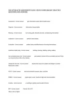 Nur 207 Health Assessment Exam 1 Study Guide 2026&sol;2027 &vert; Practice Questions And Answers