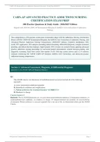 CARN-AP Exam Prep 2026&sol;2027 &vert; 208 Practice Q&A Study Guide &vert; Pass Guaranteed &ndash; Grade A&NewLine;&NewLine;