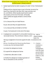 NJ Real Estate Exam &lpar;Actual Test Questions&rpar; Part 1 with all Correct & 100&percnt; Verified Answers &vert;Already Graded A&plus;