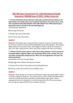 NSG 500 Exam 3 Actual Exam V3 &vert; NSG 500 Advanced Health &NewLine;Assessment &lpar;NSG500 Exam 3&rpar; &lbrack;PDF&rsqb; &vert; Wilkes University 