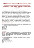 Nr 546 Advanced Pharmacology Psychopharmacology For The Pmhnp Week 4 Midterm Exam Questions And Correct Answers With Detailed Rationales 2026&vert; Instant Download