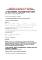 NSG 530 Exam 2 V1&ndash;V3 &vert; NSG 530 Advanced Pathophysiology &vert; Actual Q&A with Rationale &lpar;NSG530 Exam 2&rpar; &vert; Wilkes University