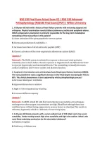 NSG 530 Final Exam Actual Exam V2 &vert; NSG 530 Advanced &NewLine;Pathophysiology &lpar;NSG530 Final Exam&rpar; &lbrack;PDF&rsqb; &vert; Wilkes University