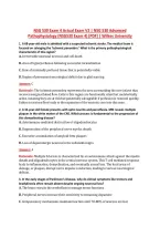 NSG 530 Exam 4 Actual Exam V2 &vert; NSG 530 Advanced &NewLine;Pathophysiology &lpar;NSG530 Exam 4&rpar; &lbrack;PDF&rsqb; &vert; Wilkes University