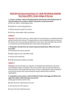 NUR 230 Final Exam Actual Exam V3 &vert; NUR 230 OB&sol;Peds &lpar;NUR230 &NewLine;Final Exam&rpar; &lbrack;PDF&rsqb; &vert; Galen College of Nursing 