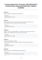 Practical Applications Of Prompt&comma; D685 Frequently&NewLine;Tested Actual Exam Questions With Correct&NewLine;Answers