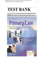 Test Bank For Primary Care The Art and Science of Advanced Practice Nursing &ndash; an Interprofessional Approach Sixth Edition by Debera J&period; Dunphy ISBN&comma; 978-1719644655 All Chapters Complete Guide A&plus;&period;pdf