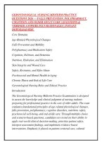 Gerontological Nursing Midterm Practice &NewLine;Questions 2026 &mdash; Falls Prevention&comma; Polypharmacy&comma; &NewLine;Cognition And Older Adult Care &vert; Questions & &NewLine;Verified Answers Plus Rationales &vert; Instant &NewLine;Download Pdf&period;