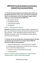 NRNP 6635 Final Exam Questions and Answers&vert; Updated&vert; Pass Guaranteed&vert; Walden
