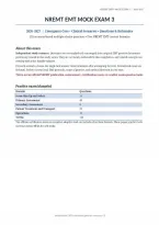 NREMT EMT Mock Exam 3&colon; 110 Practice Questions & Rationales &lpar;PDF&rpar; &vert; 2026&ndash;2027 &vert; National Registry EMT Certification