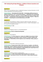 Hlth Healing Nrsg Bridge Modules 1 6 Midterm Review Questions and&NewLine;Answers