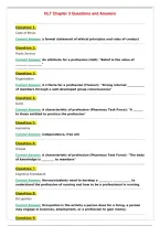 HLT Chapter 3 Questions and Answers