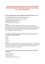 Maryland Master Electrician Exam 2026&sol;2027 &vert; 190 Exam Practice &NewLine;Questions And Correct Answers &lpar;Verified Answers&rpar; Plus Rationales &NewLine;Q&A &vert; Instant Download Pdf