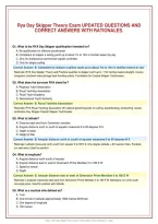 Rya Day Skipper Theory Exam Updated Questions And&NewLine;Correct Answers With Rationales&period;