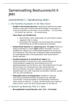 Samenvatting Bestuursrecht II &vert; Handhaving &vert; Open Universiteit &vert; 2026&sol;27