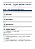 NR 446 Exam 1 &ndash; UPDATED Questions with 100&percnt;&NewLine;Verified Answers