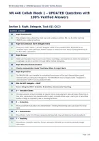 NR 446 Collab Week 1 &ndash; UPDATED Questions with&NewLine;100&percnt; Verified Answers