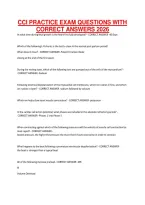 Cci Practice Exam Questions With Correct Answers 2026