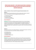Kpeeri Exam 2026&sol;2027 &vert; 180 Verified Questions & Answers &vert; &NewLine;Ida Ceri Effective Reading Instruction Certification Prep &vert; &NewLine;Instant Download