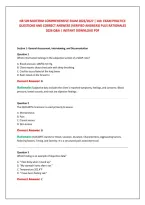 Nr 509 Midterm Comprehensive Exam 2026&sol;2027 &vert; 100  Exam Practice &NewLine;Questions And Correct Answers &lpar;Verified Answers&rpar; Plus Rationales &NewLine;2026 Q&A &vert; Instant Download Pdf