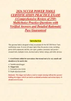 Cordless Tool Example 2026 NCCER POWER TOOLS CERTIFICATION PRACTICE EXAM| A Comprehensive ...