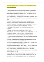 Fnan 522 Midterm Exam Questions With Verified Solutions Latest Update 2026