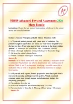 NR509 Advanced Physical Assessment 2026&sol;2027 Mega Bundle &ndash; Exam Q&A with Rationales &vert; Chamberlain&NewLine;